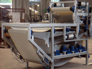 養(yǎng)殖場(chǎng)廢泥脫水帶式壓濾機(jī)